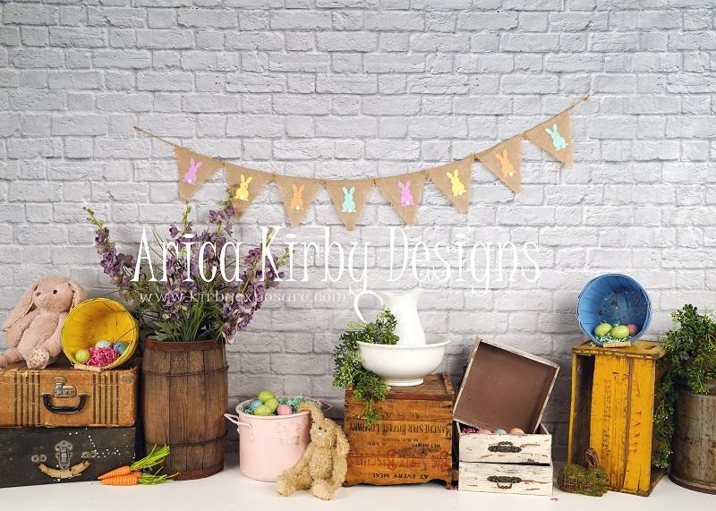 Kate Hoppy Easter Backdrop designed by Arica Kirby -UK