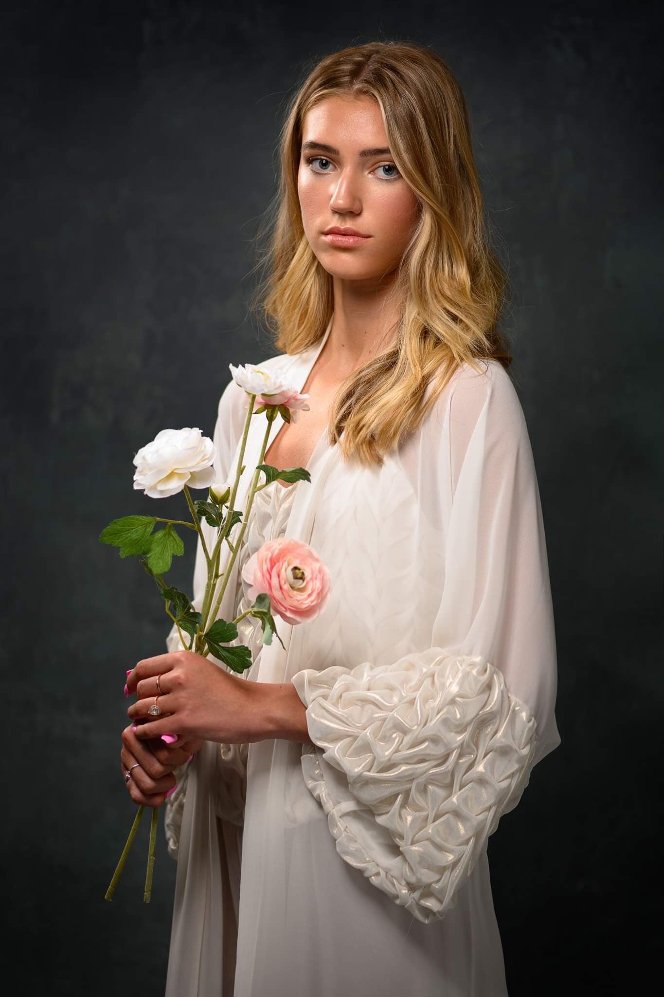 Kate Mid Grey Spray Painted Abstract Texture Backdrop -UK