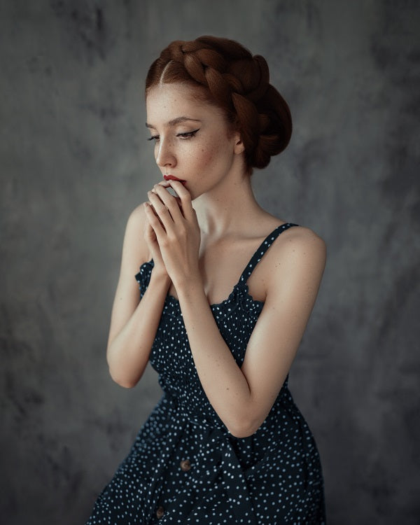 Kate Abstract Light Green and Grey Tone Texture Backdrop -UK