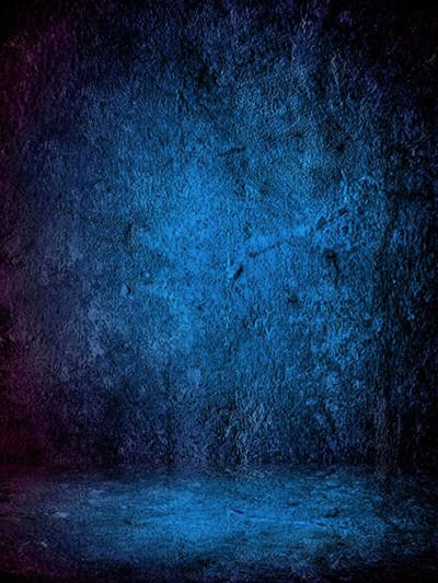 Kate Dark Blue Abstract Textured Photo Backdrops -UK