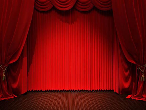 Katebackdrop:Kate Red Stage Curtain Backdrops for Photography