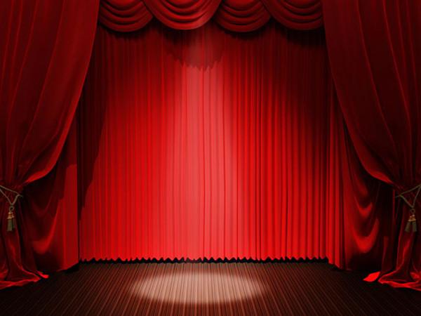 Katebackdrop:Kate Stage Curtain with Light Photography Backdrops