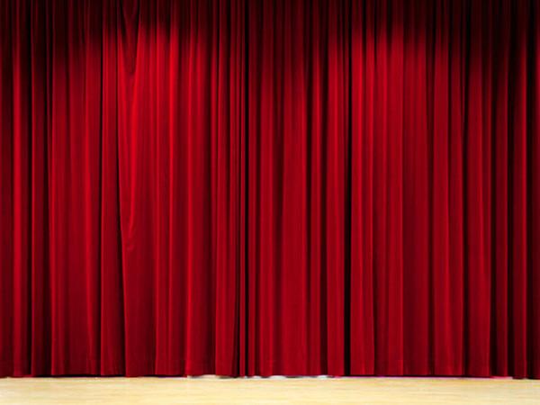 Katebackdrop:Kate Red Stage Curtain Cloth theater Backdrop for Photography
