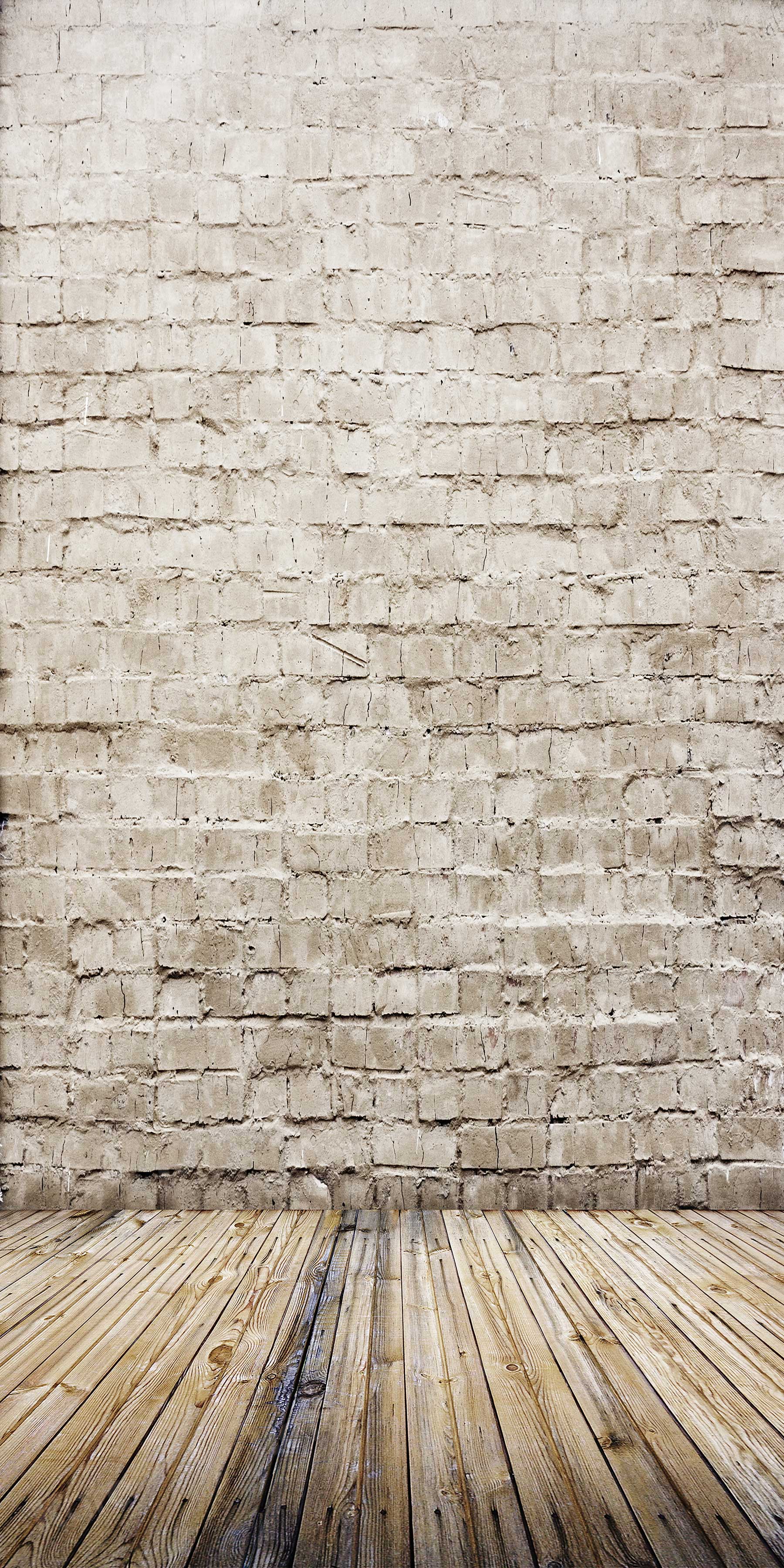 Kate Retro Brick Khaki background wall -UK