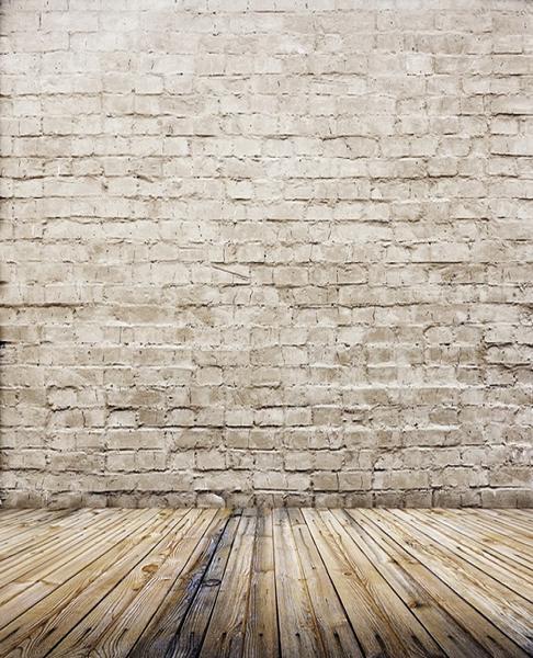 Kate Retro Brick Khaki background wall -UK