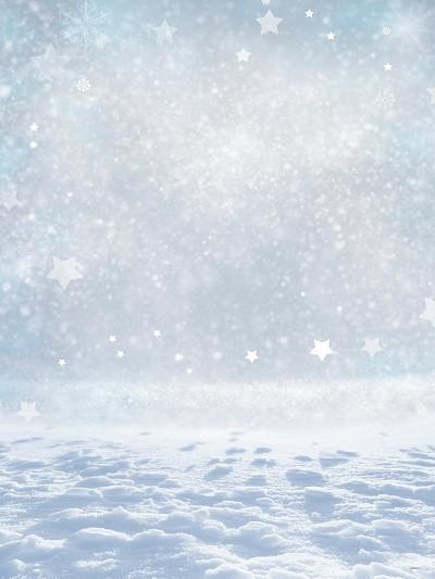 Katebackdrop£ºKate Winter Snow Sliver White Star Glitter Photo Props Backdrop