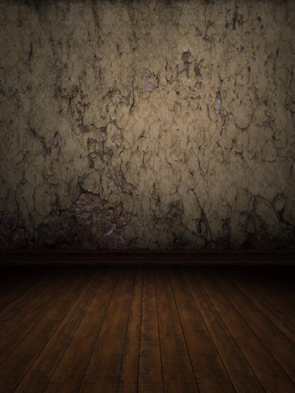 Katebackdrop:Kate Retro Style Broken Dark Brick Wall Backdrops