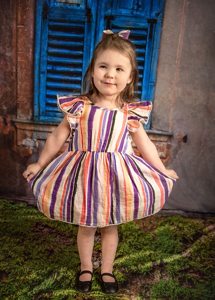 Kate Blue Window Retro Backdrops For Photography -UK