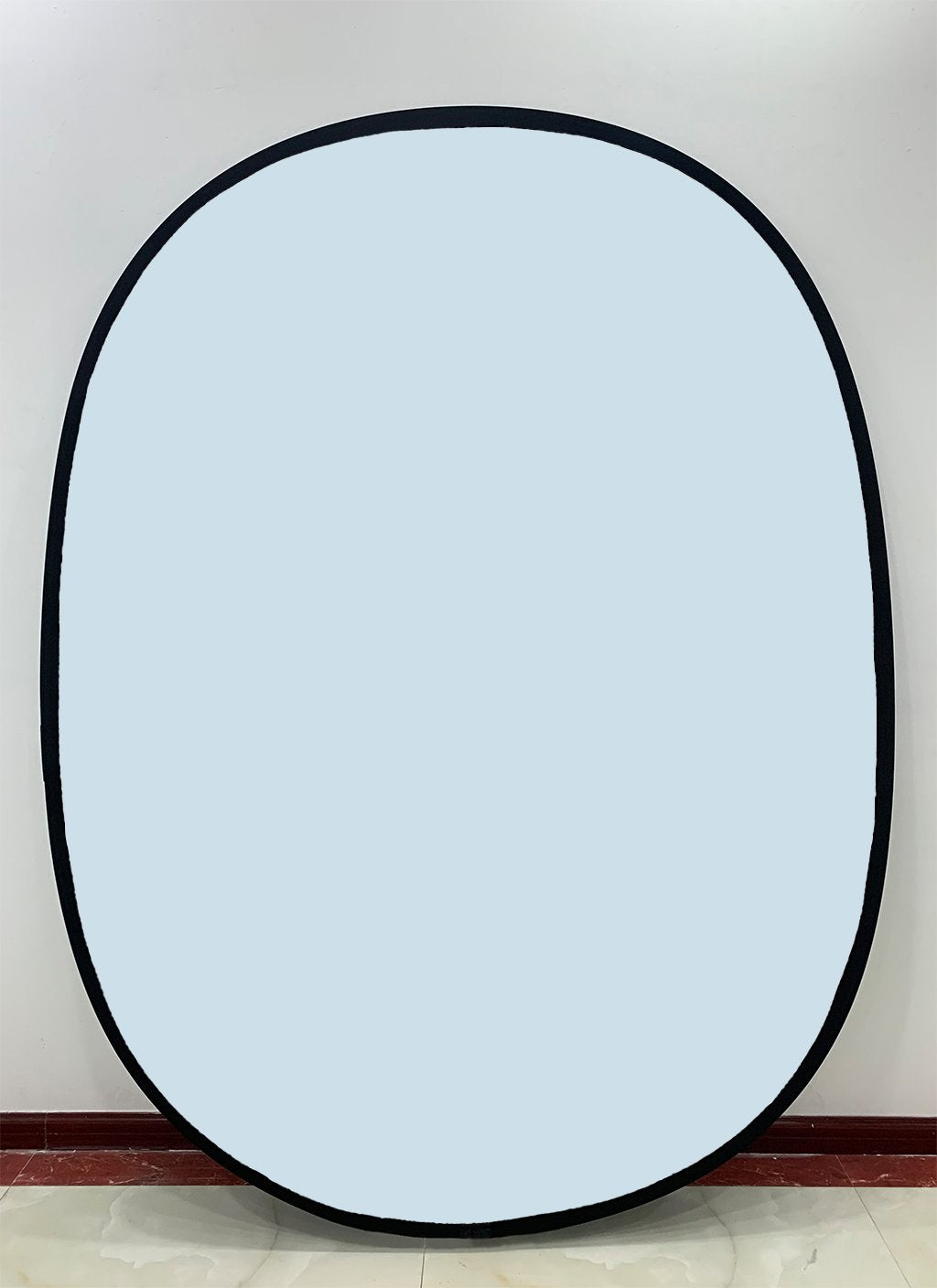 Kate Solid Light Blue/ Solid Light Pink Collapsible Backdrop Photography 5X6.5ft(1.5x2m) -UK