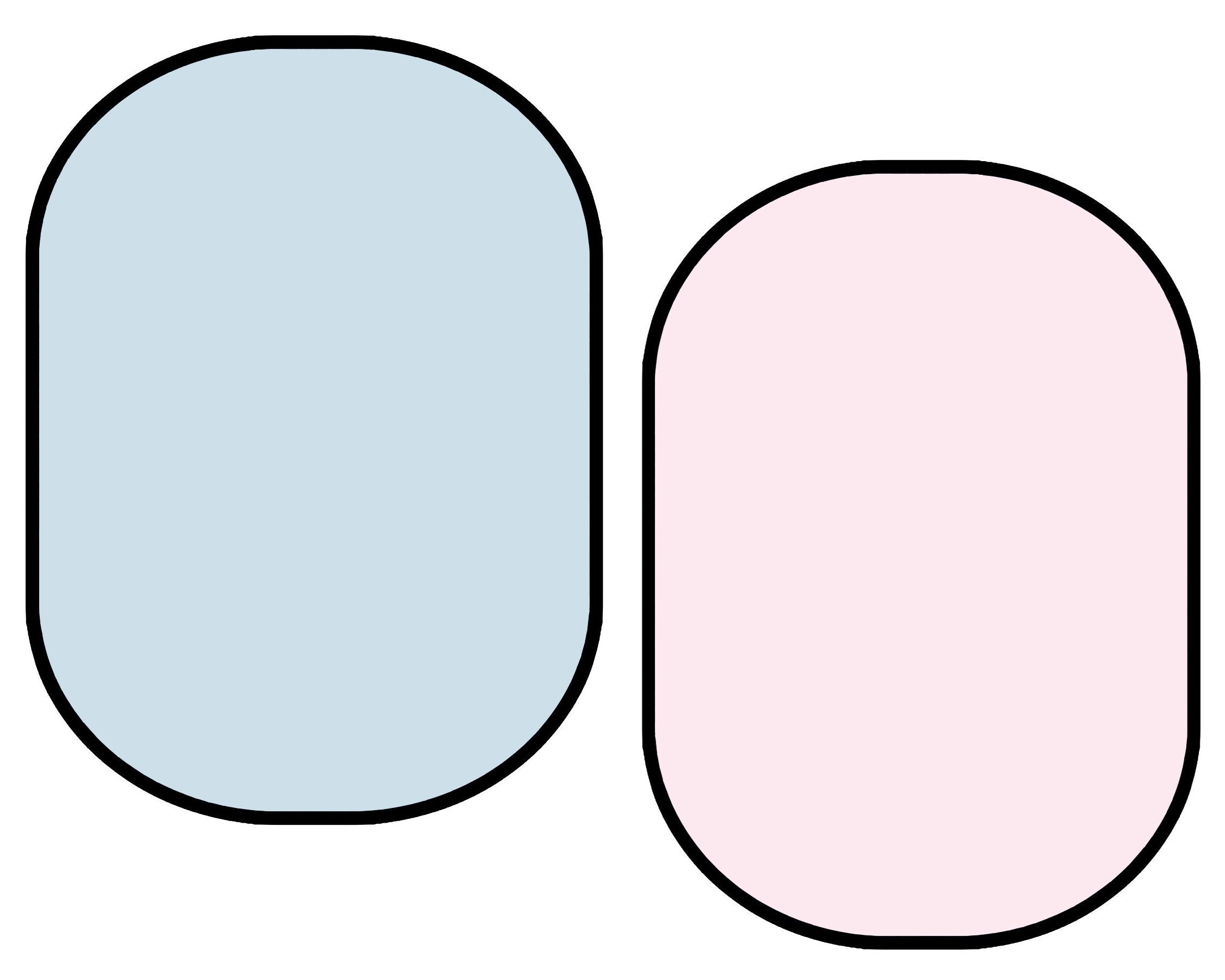 Kate Solid Light Blue/ Solid Light Pink Collapsible Backdrop Photography 5X6.5ft(1.5x2m) -UK