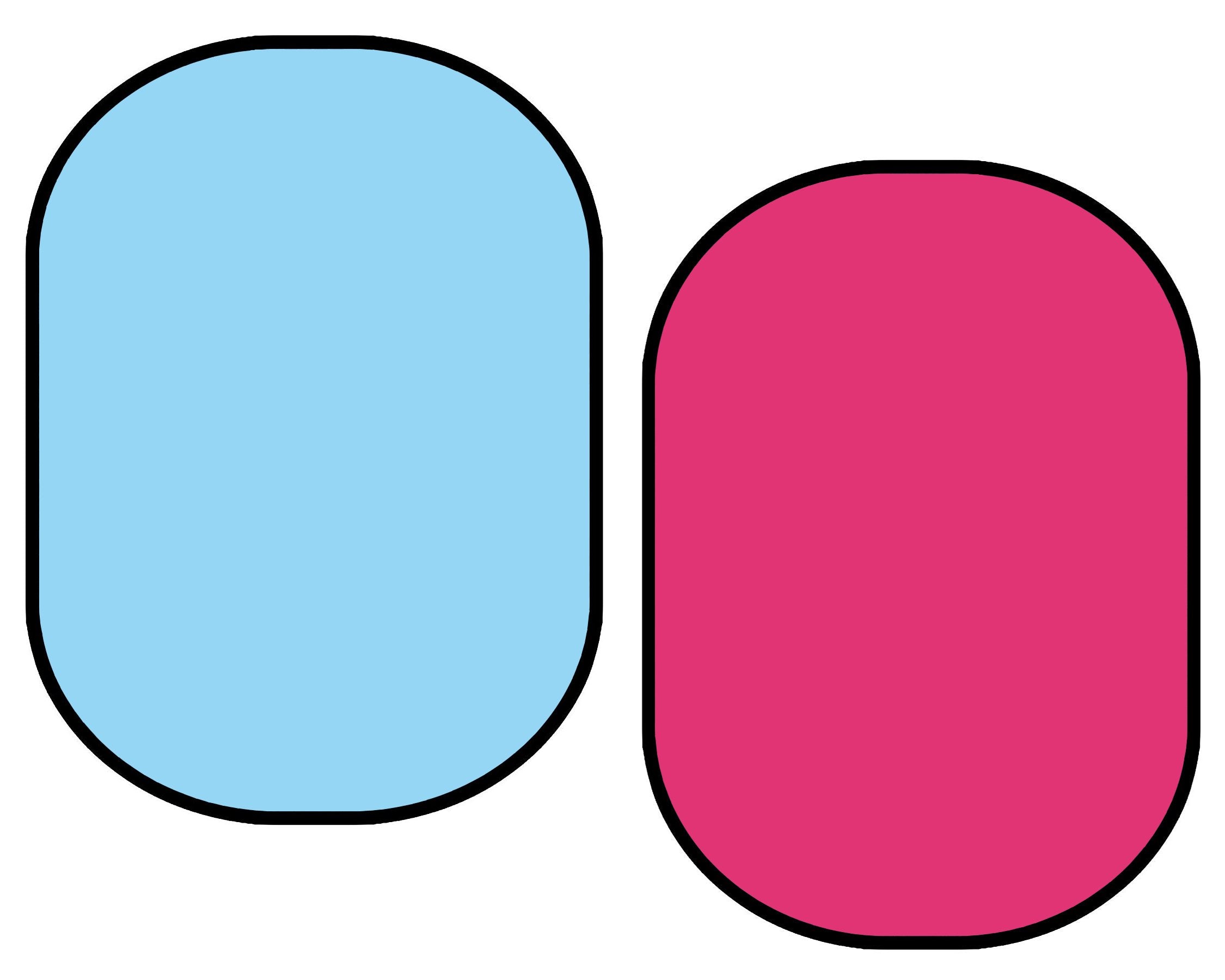 Kate Solid Light Blue/ Solid Rose Red Collapsible Backdrop Photography 5X6.5ft(1.5x2m) -UK