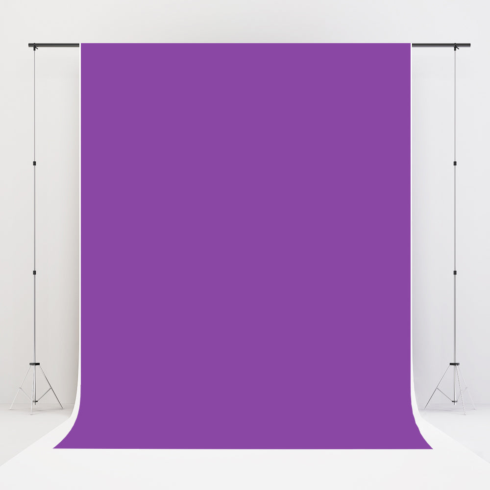 Kate Pure Purple Solid Background for Photography Fabric Backdrop -UK