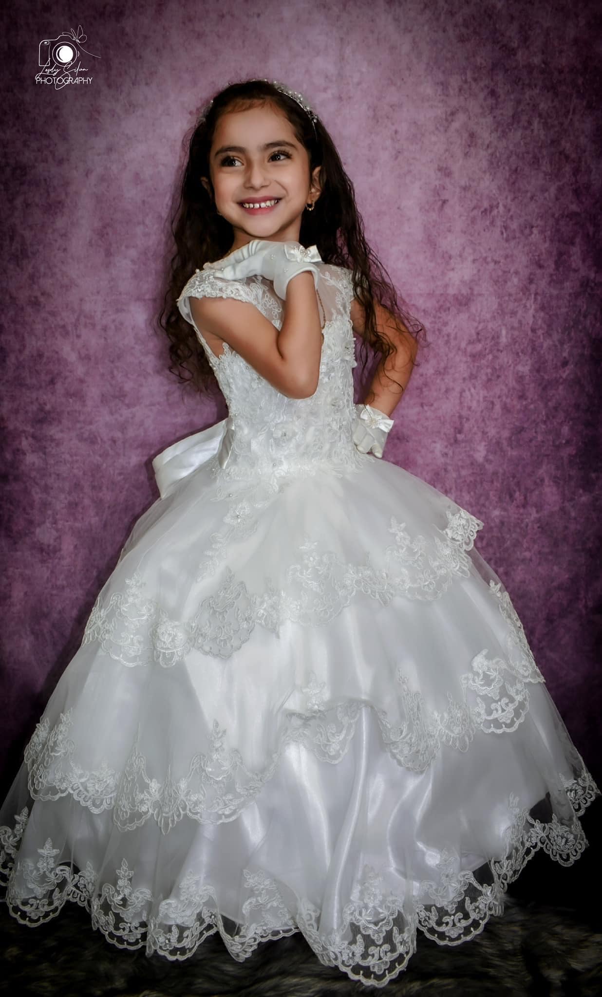 Kate Dark Purple Texture Abstract Backdrop for Photography -UK