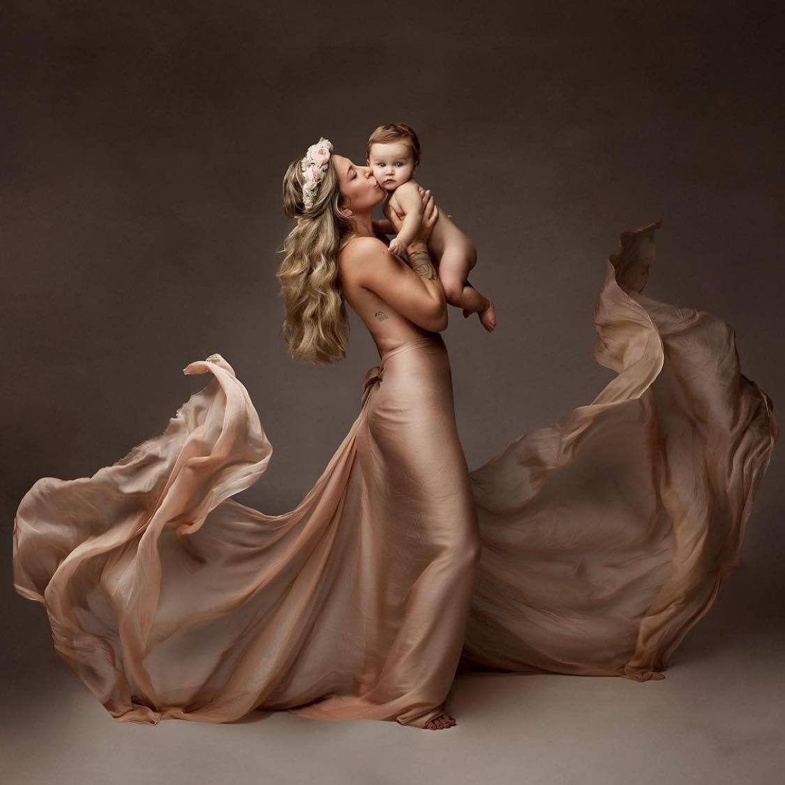 Kate Abstract Texture Old Master Light Brown Backdrop Photo Studio -UK