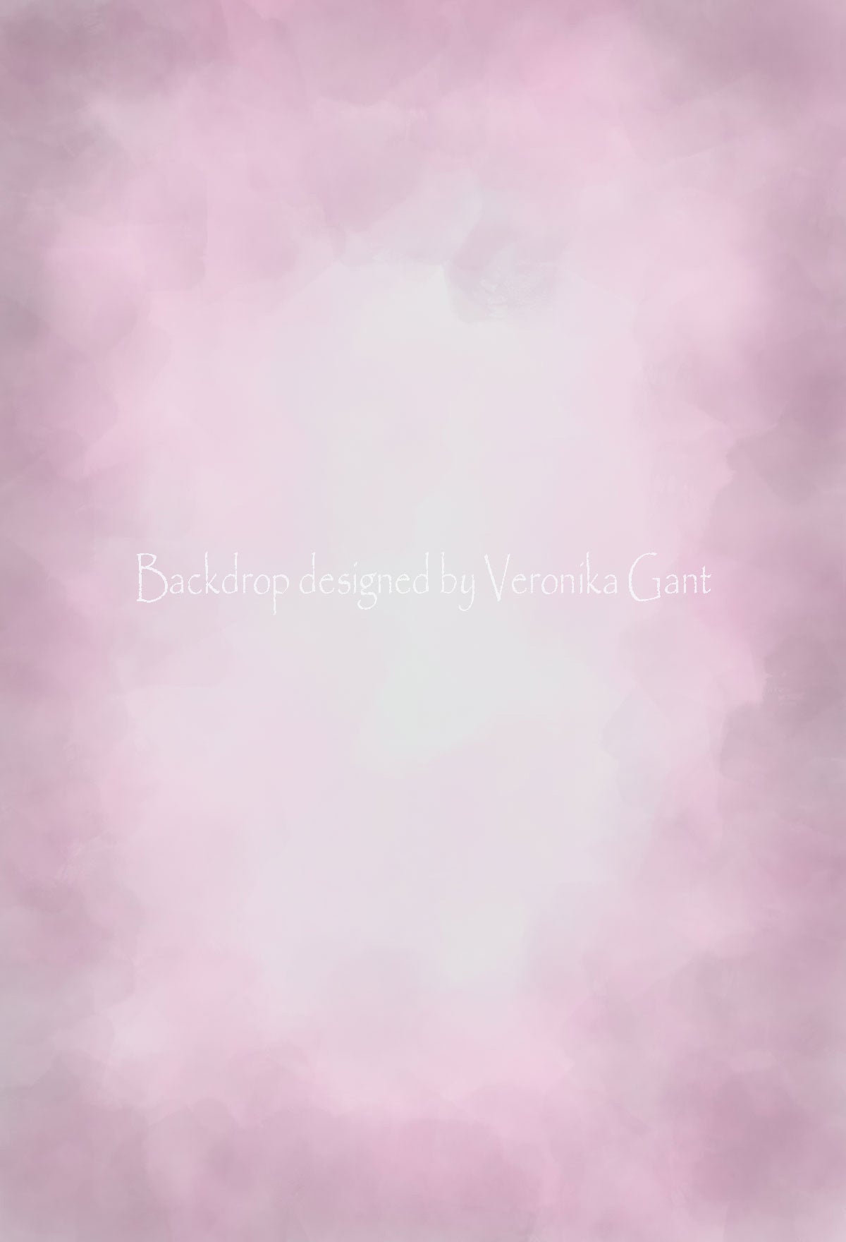 Kate Fine Art Watercolor Blend Pink Designed by Veronika Gant -UK
