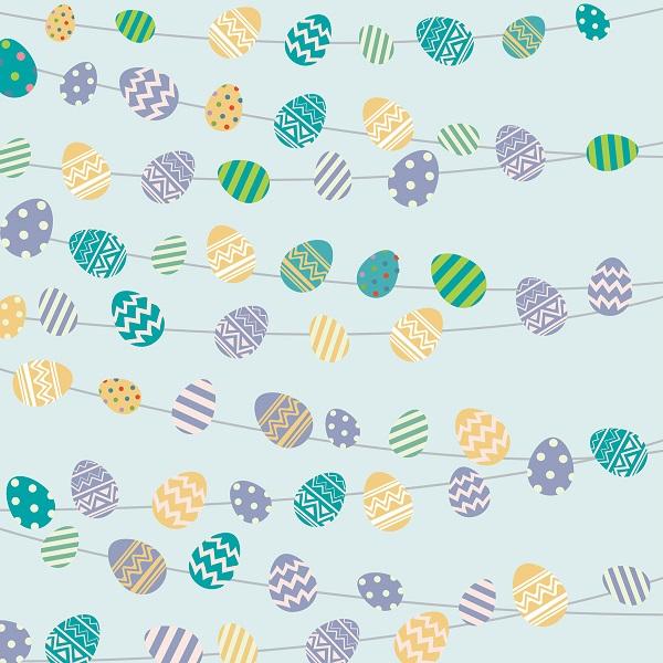 Kate Eggs Easter Backdrop for Photography designed by Jerry_Sina -UK