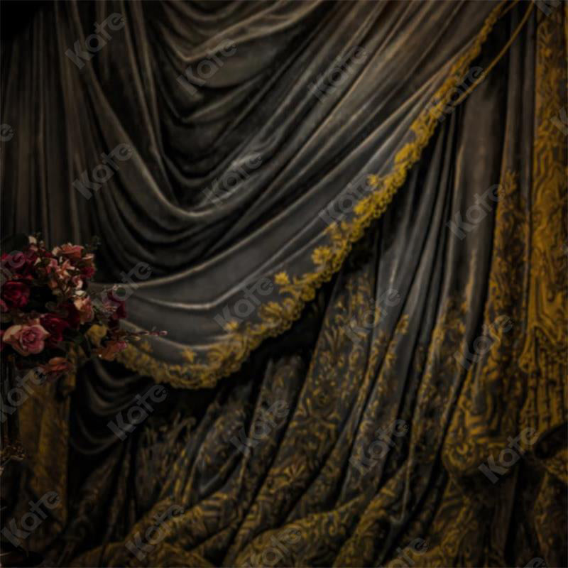 Kate Retro Classical Court Style Warm Color Backdrop Designed by Thousand Words Photography -UK