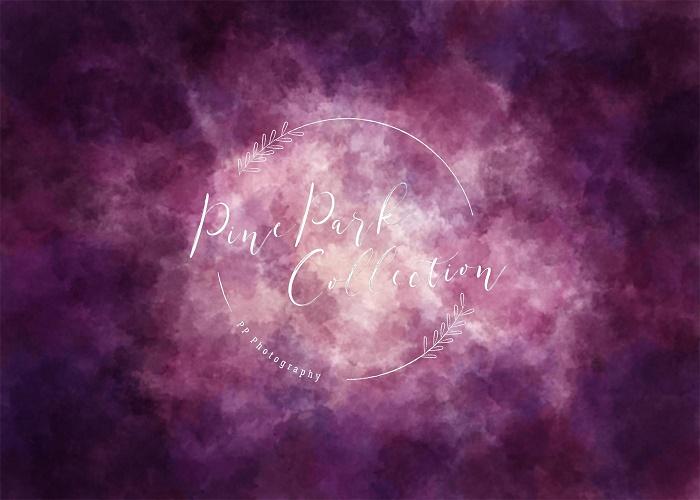 Kate Abstract Pomegranate Color Backdrop Designed By Pine Park Collection -UK