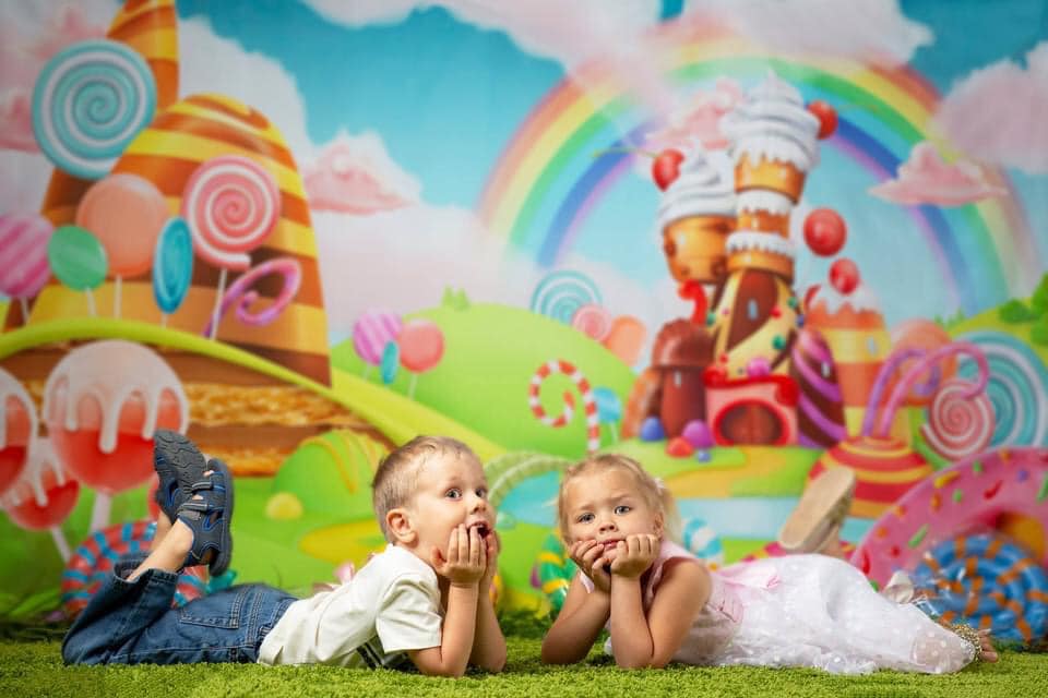 Kate Candy Animation World Backdrop for Children Photography -UK