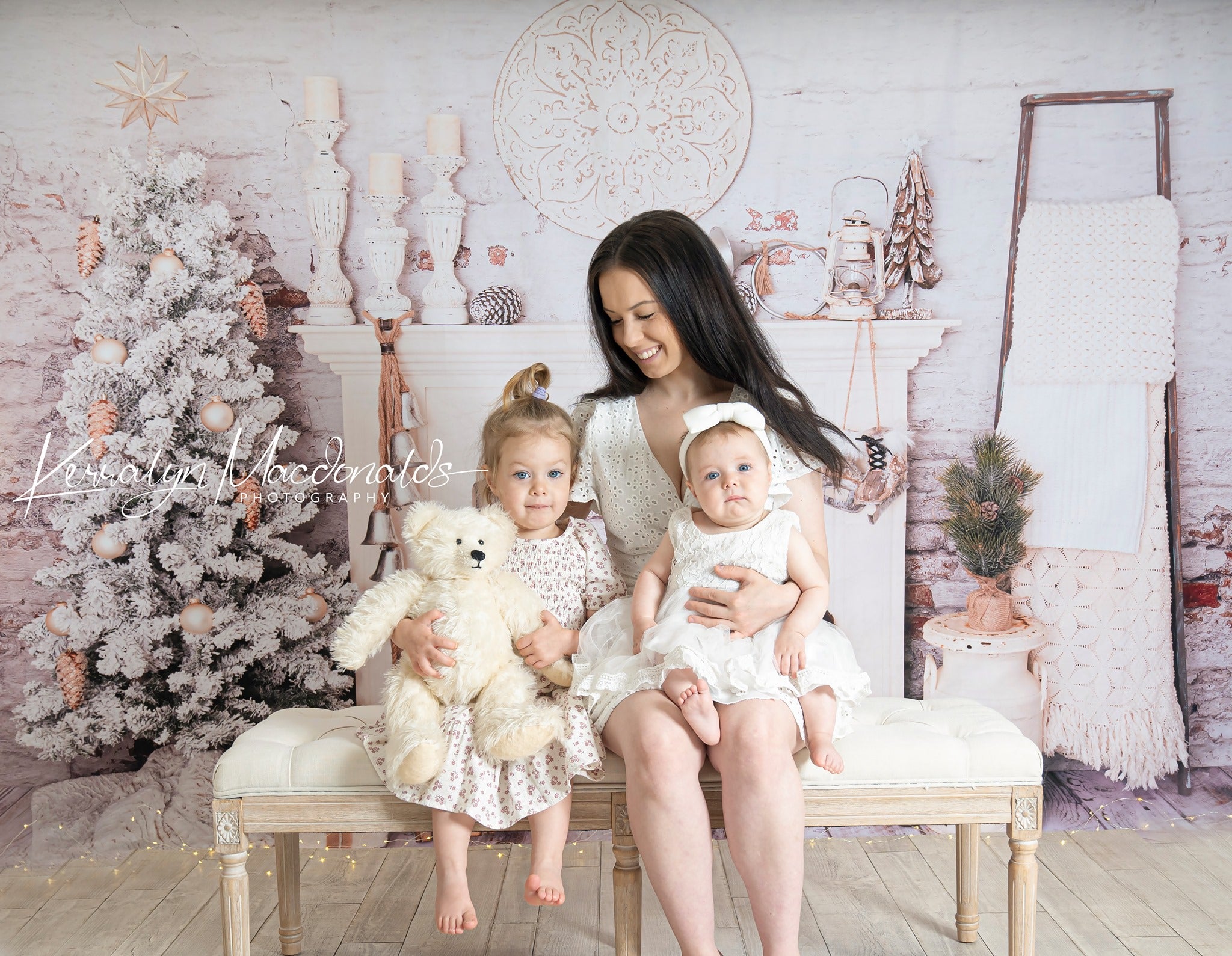 Kate Christmas Decorations Brick Room Backdrop Designed By Pine Park Collection -UK