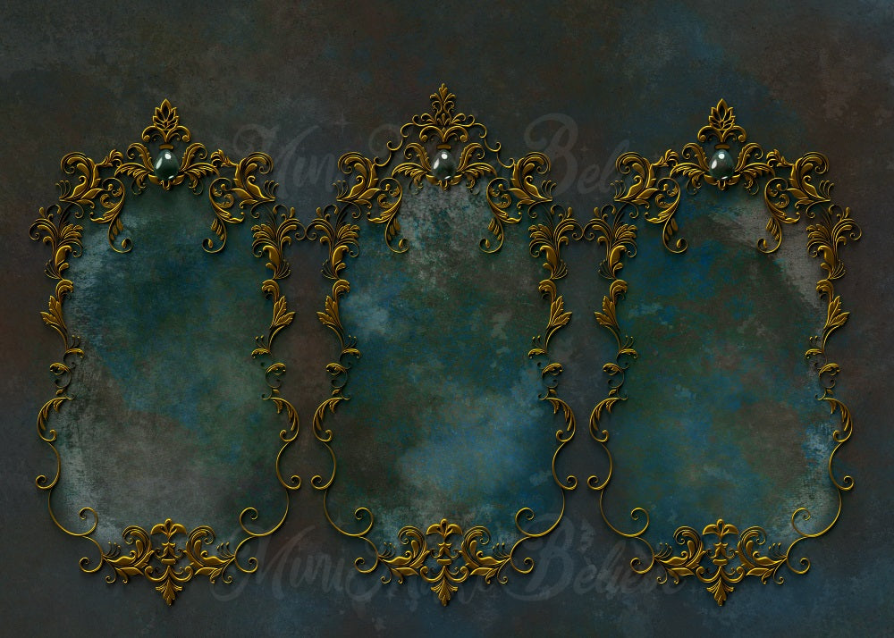 Kate Cosplay Gothic Distressed Ornate Wall Backdrop Designed by Mini MakeBelieve -UK