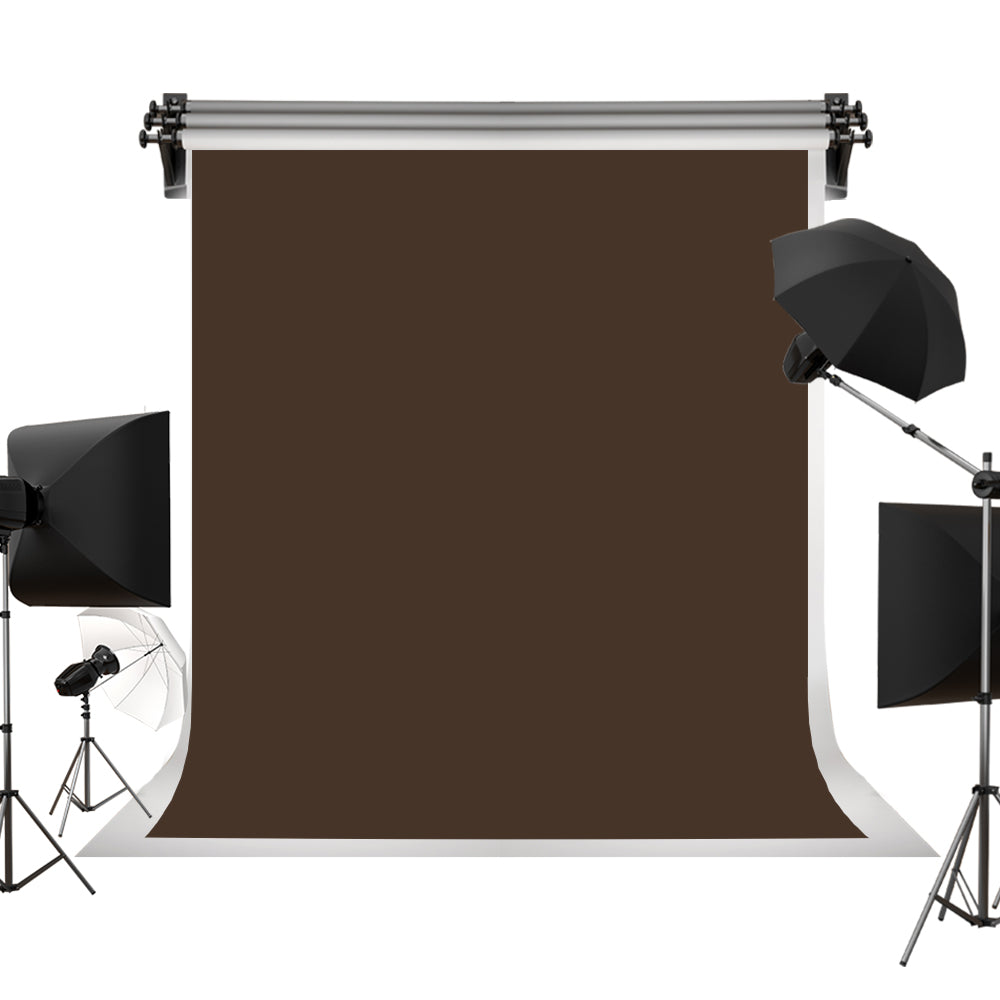 Kate Solid Dark Brown Cloth Backdrop Portrait Photography for Studio(HGCSB) -UK