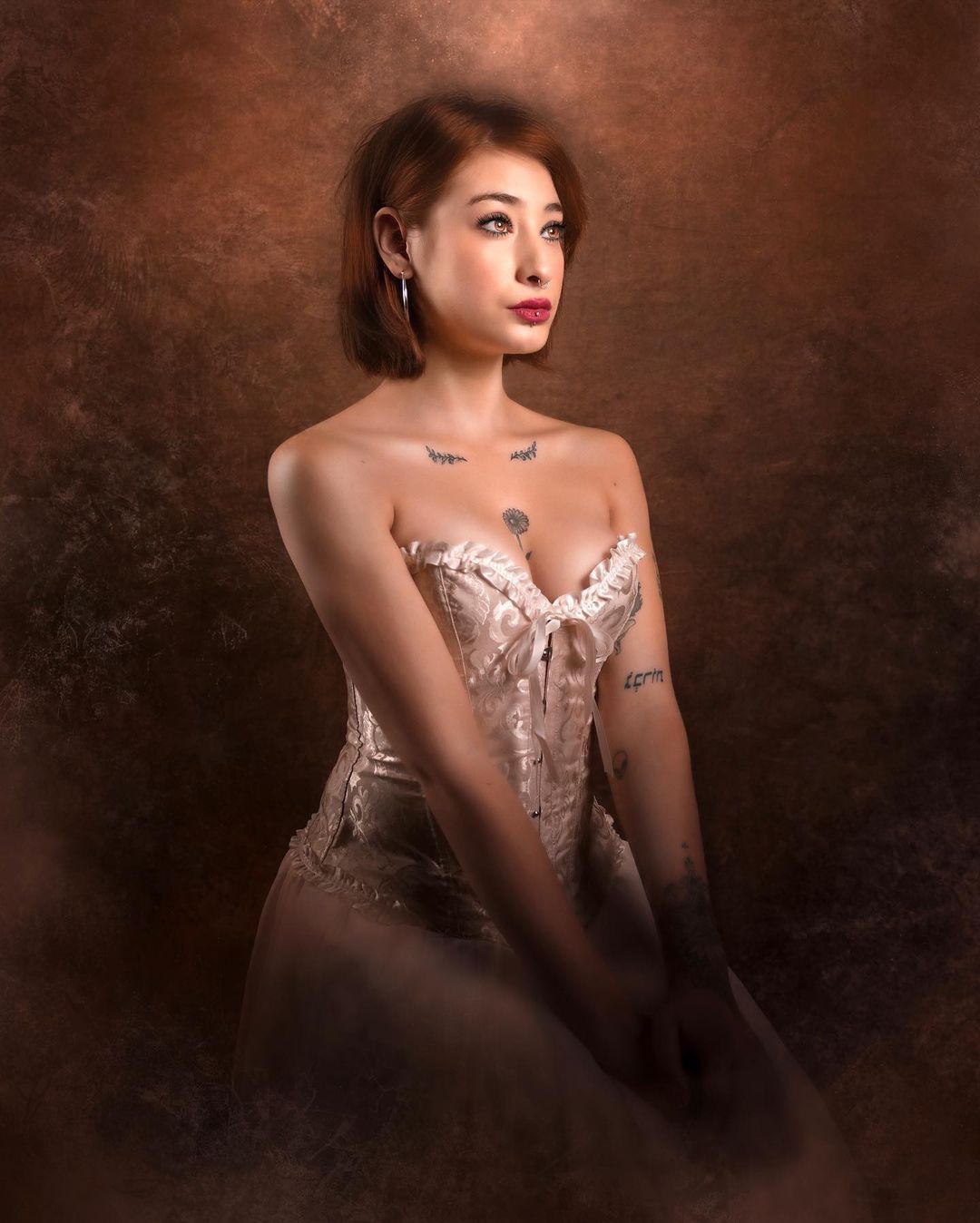 Kate Sepia Abstract Brown Textured Backdrop for photography -UK