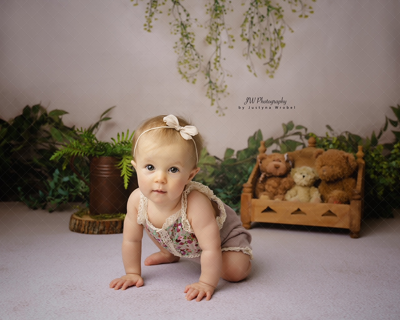 Kate Spring Green Leave Backdrop Designed by Jia Chan Photography -UK