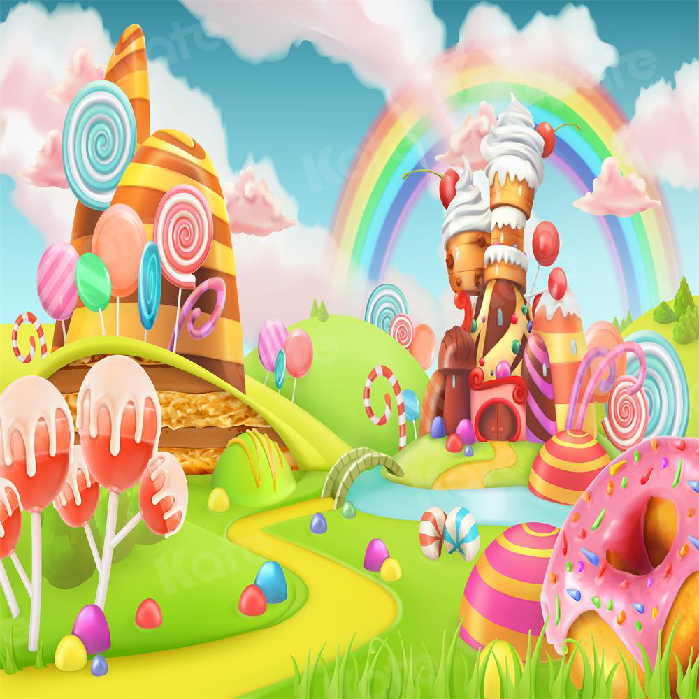 Kate Candy Animation World Backdrop for Children Photography -UK