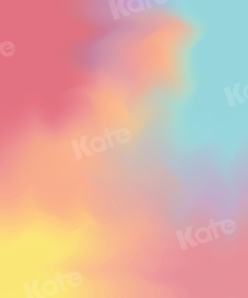 Kate Rainbow Color Abstract Fine Art Backdrop for photography -UK