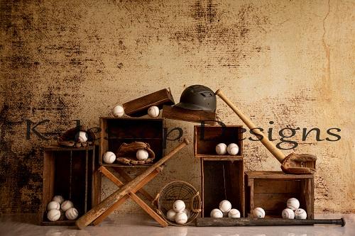 Kate Sports Backdrop Baseball Designed by Keerstan Jessop -UK