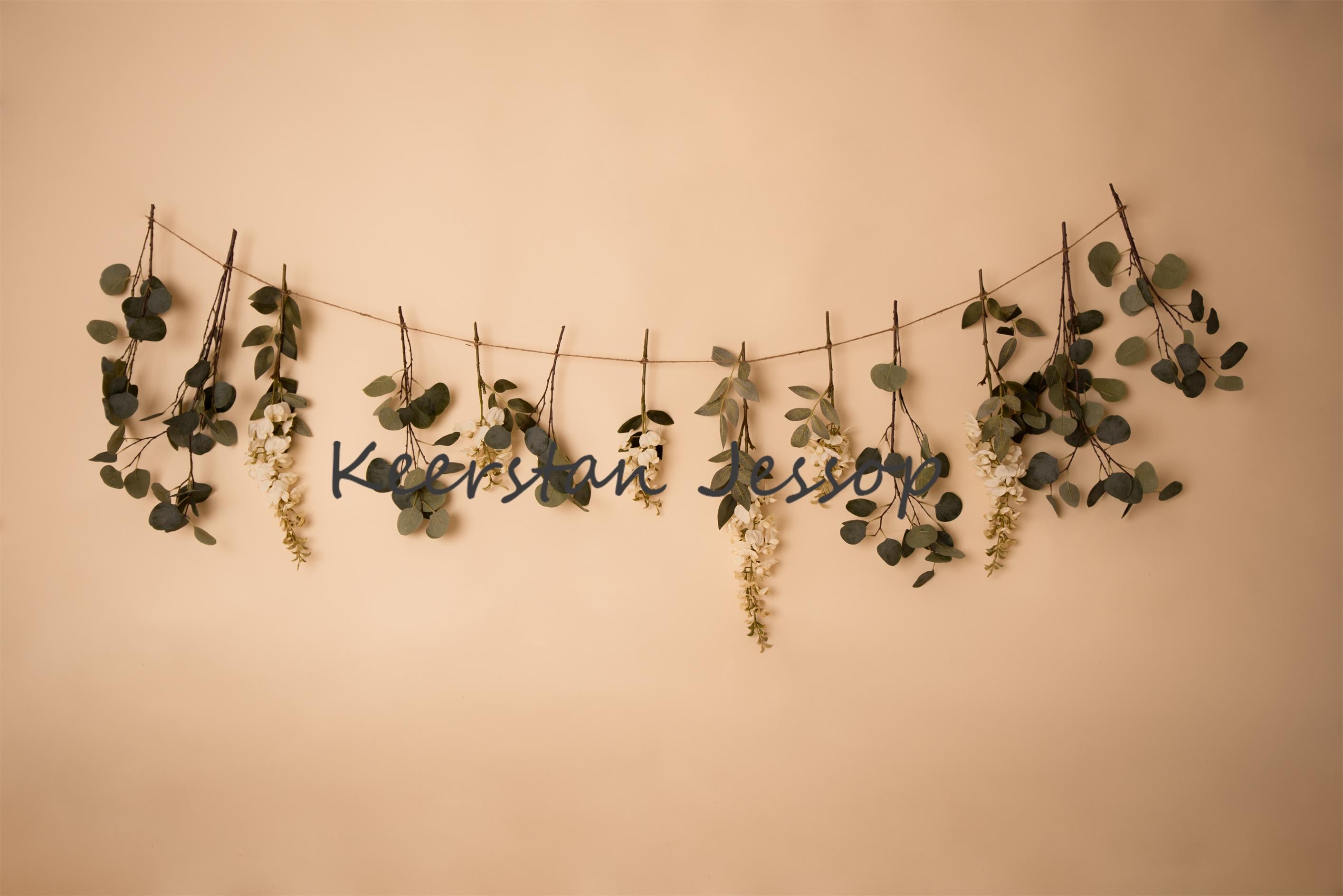 Spring Garland Backdrop