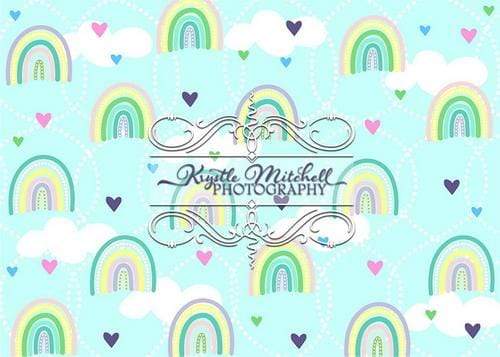 Kate Rainbow Children Backdrop Designed By Krystle Mitchell Photography