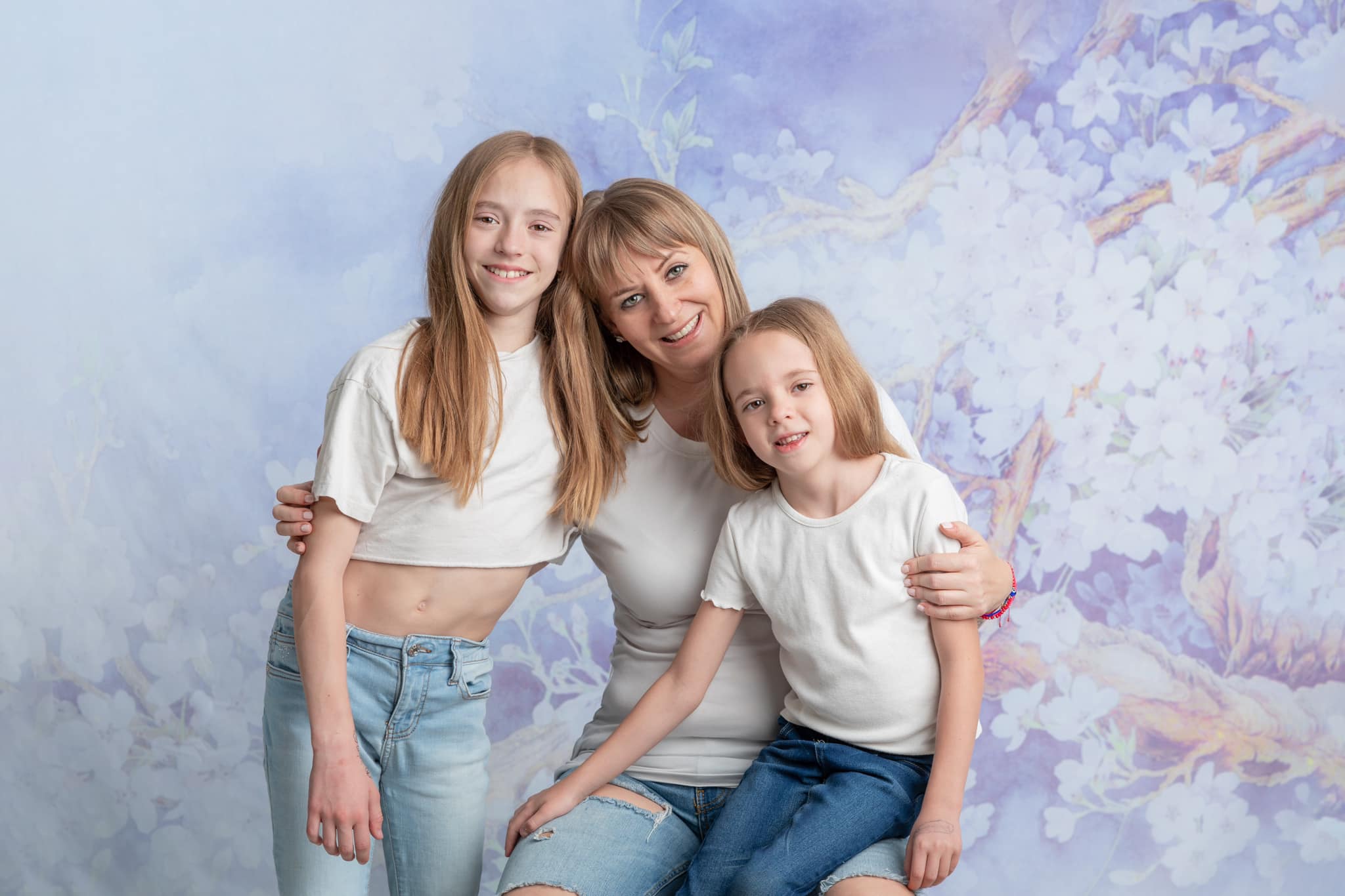 Kate Purple Backdrop Flower Photography Background -UK