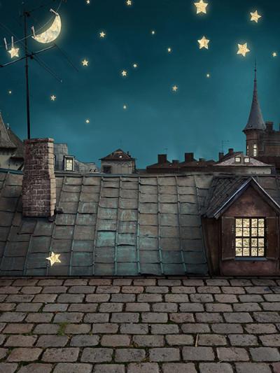 Katebackdrop£ºKate For Children Night House Photography Backdrops