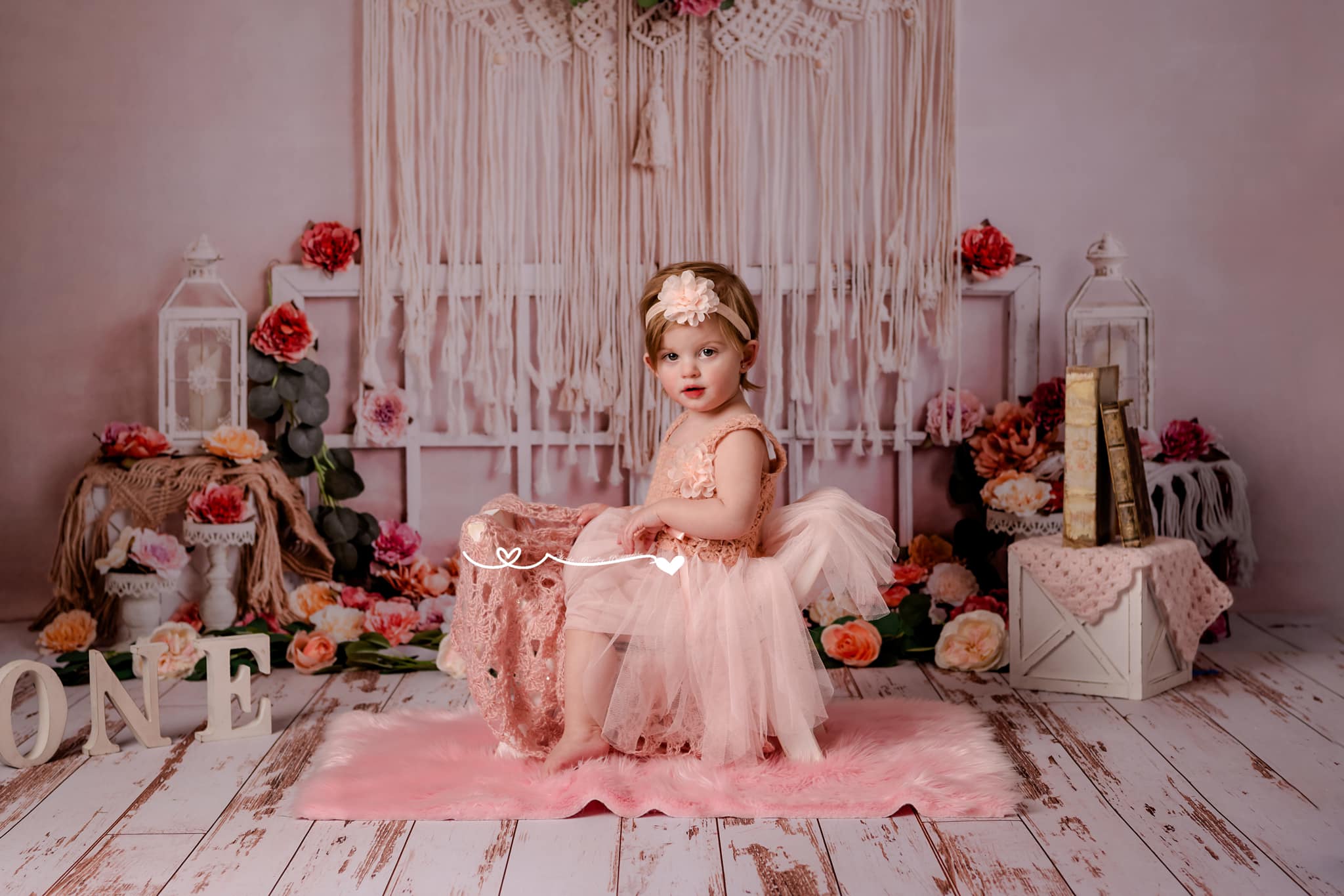 Kate Spring/Mother's day Boho Flower Backdrop Designed by Emetselch -UK