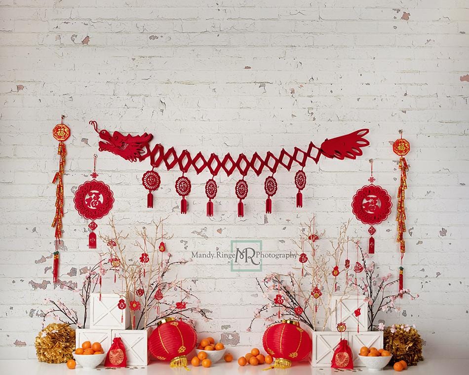 Kate Lunar Chinese New Year Backdrop Designed by Mandy Ringe Photography -UK