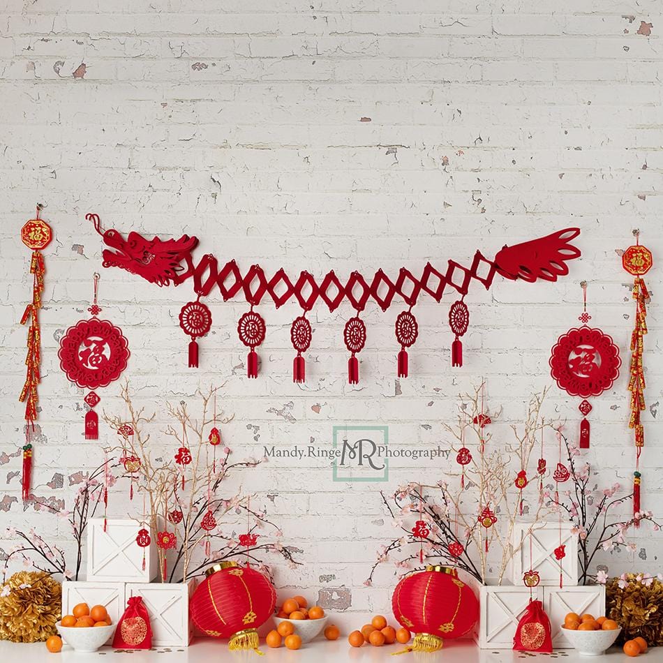 Kate Lunar Chinese New Year Backdrop Designed by Mandy Ringe Photography -UK