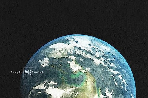 Kate Earth From Space Backdrop Designed by Mandy Ringe Photography -UK