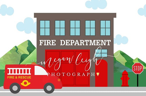 Kate Firehouse Backdrop Designed by Megan Leigh Photography -UK