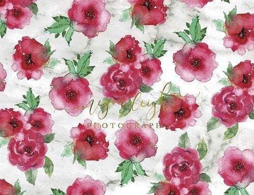 Kate Fine Art Pink Flowers Backdrop Designed by Megan Leigh Photography -UK