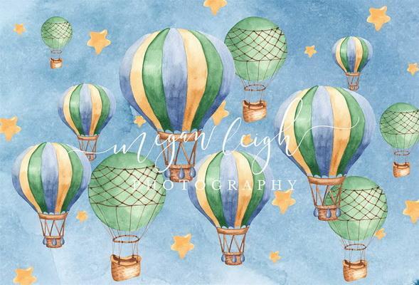 Kate Hot Air Balloons Backdrop Designed by Megan Leigh Photography -UK
