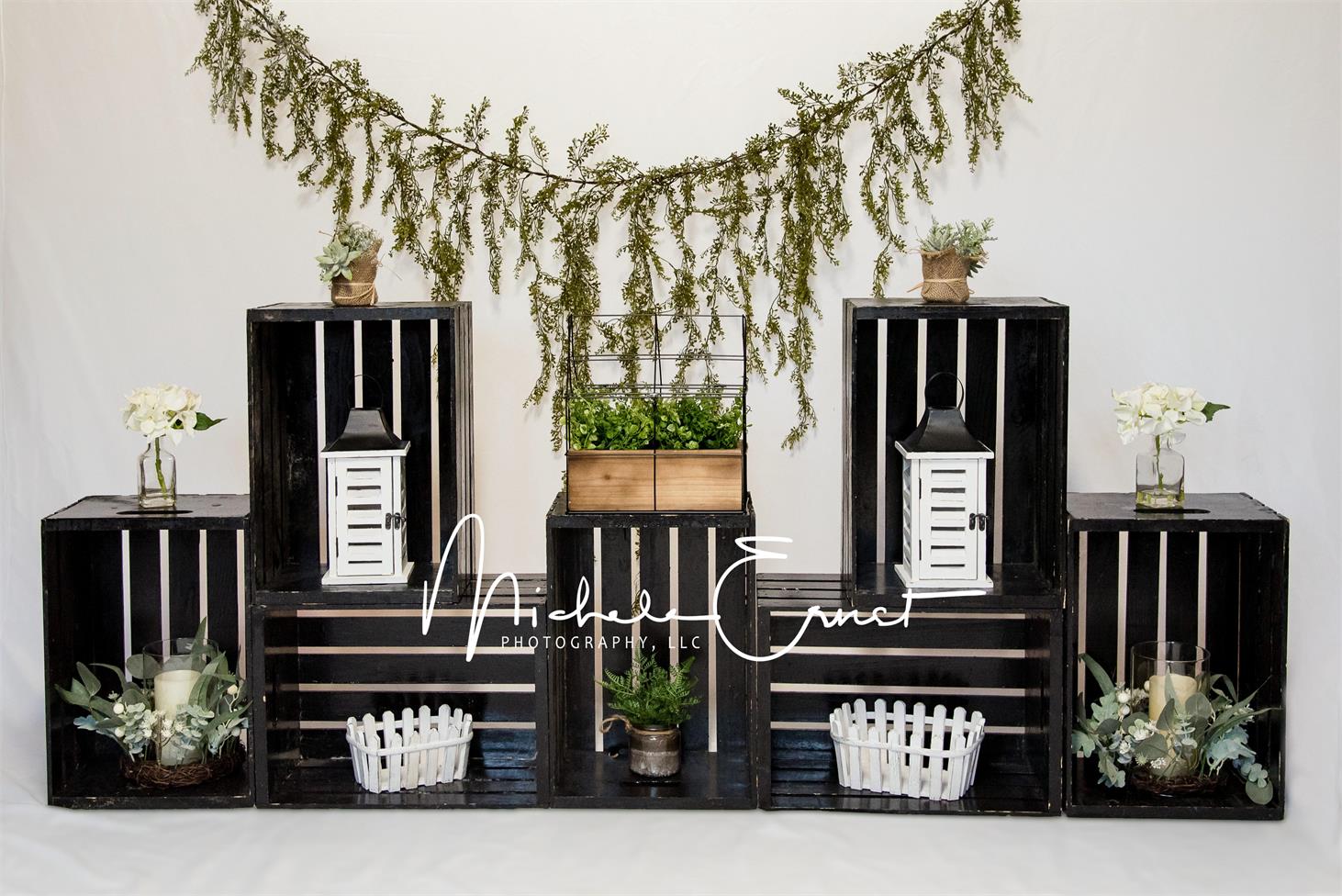 Kate Spring Farmhouse Vine Decoration Backdrop Designed By Michele Ernst Photography -UK