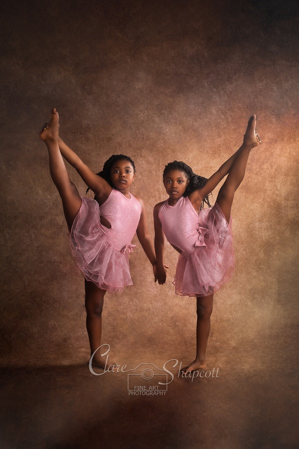 Kate Abstract Texture Old Master Dark Brown Backdrop Photo Studio -UK