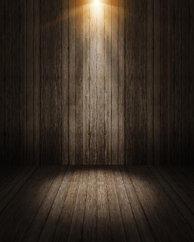 Katebackdrop£ºKate Wood Wall Light Wooden Wall Floor Photography Backdrops