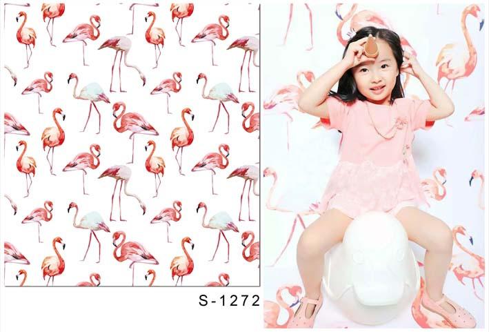 Katebackdrop:Kate Red Crane Animal Backdrop For Children