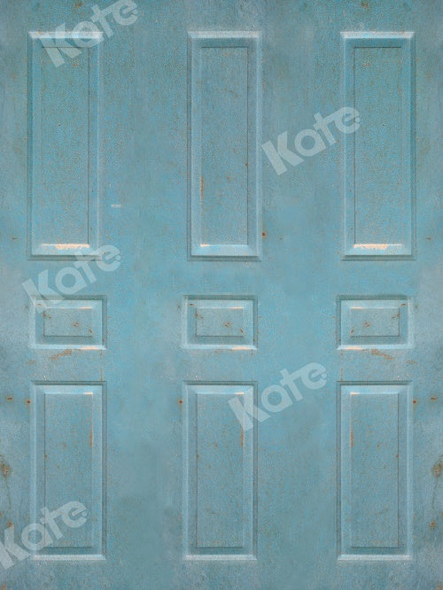 Kate Vintage Retro Light Blue Wall Backdrop Designed by Jerry_Sina -UK