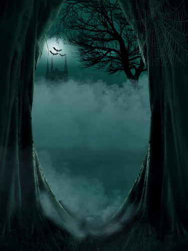 Kate Misty Forest castle Halloween