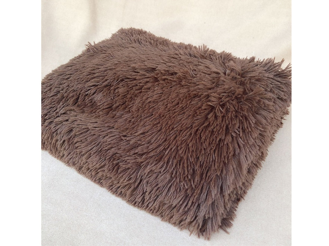 Kate Various Color Long Plush Faux Fur Blanket for Photography -UK