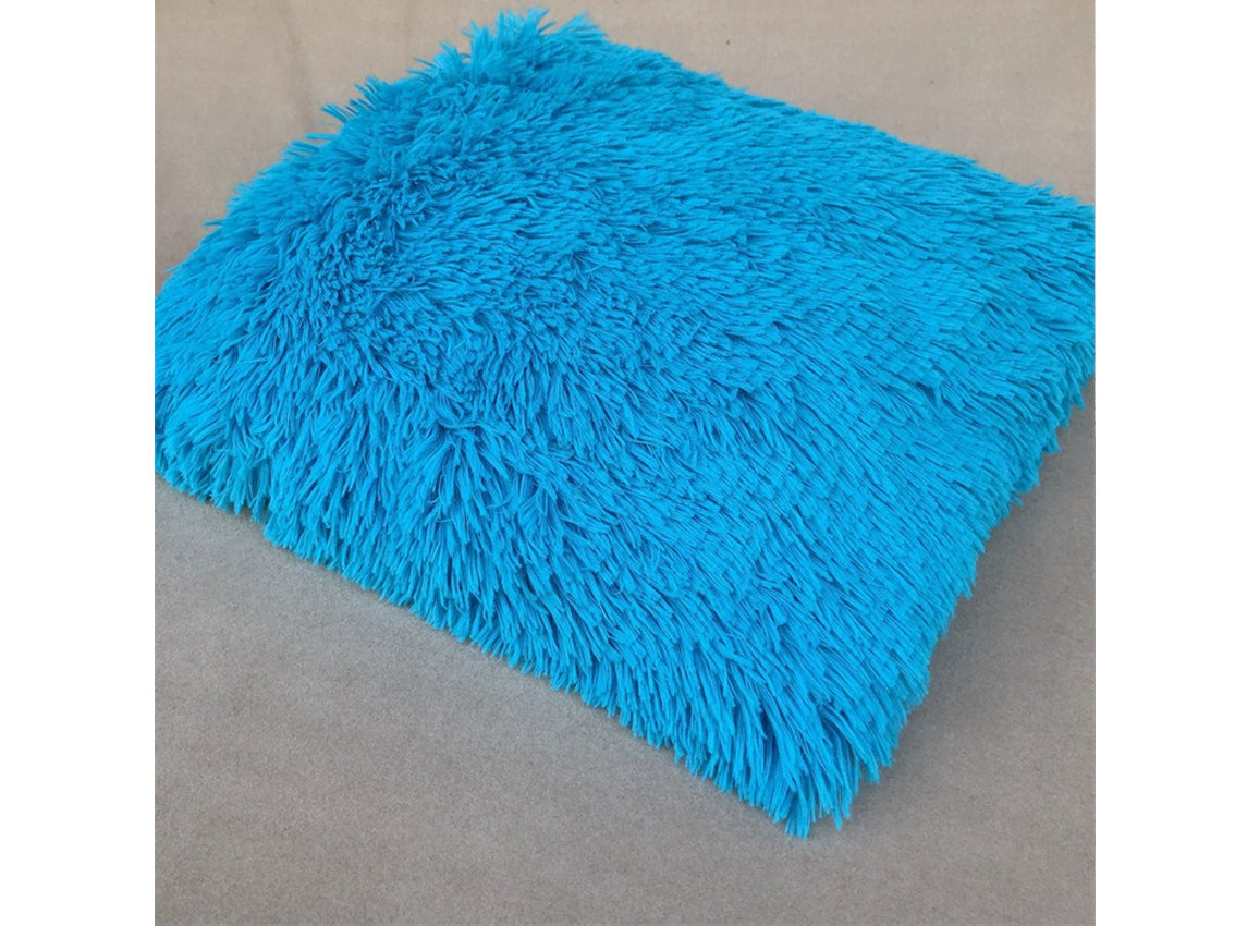 Kate Various Color Long Plush Faux Fur Blanket for Photography -UK